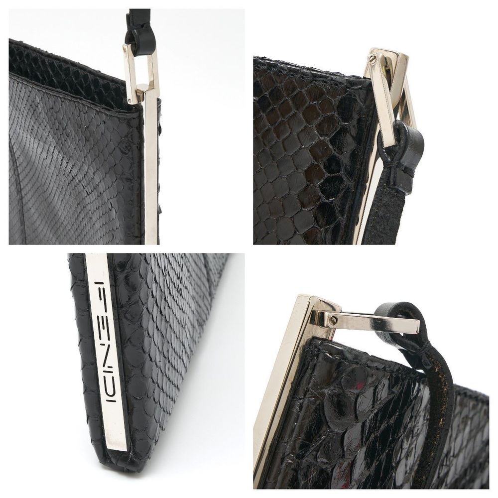 Fendi Python Mini Leather Shoulder Crossbody Bag … - image 8